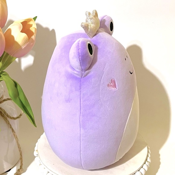 🩷RARE🩷 Pink Blush Francine the Purple Frog Squishmallow - Picture 4 of 6
